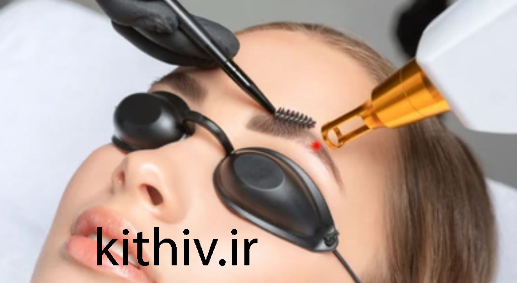 پاک کردن تاتو ابرو