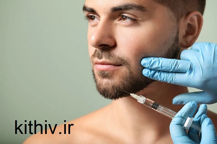 تزریق ژل زاویه فک